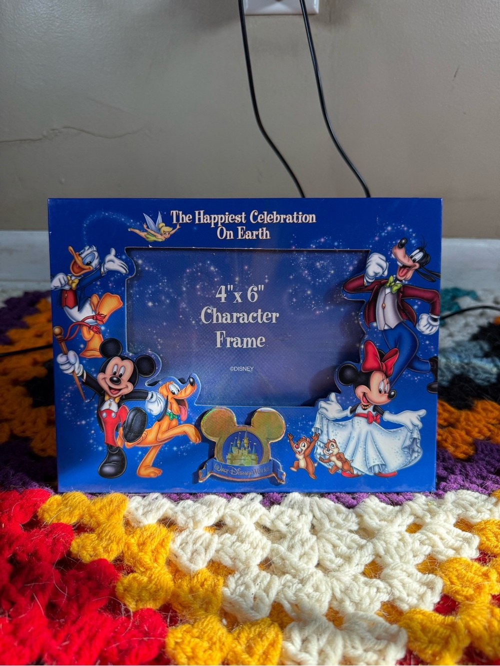 Walt Disney World The Happiest Celebration On Earth 4”x6” Picture Frame